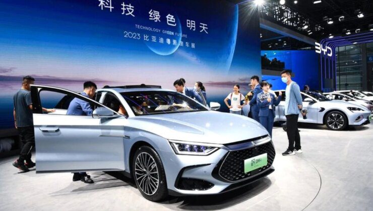 Çinli araba üreticisi BYD’nin beş milyonuncu yeni güçlü aracı üretildi