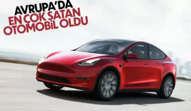 Tesla Model Y Avrupa’da En Çok Satan Elektrikli Araba Oldu