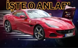 Ferrari Portofino M ile 370 km/s sürat denemesi