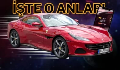 Ferrari Portofino M ile 370 km/s sürat denemesi