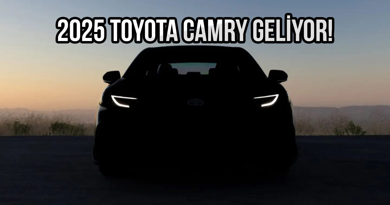 2025 Toyota Camry: Yeni Nesil Araba Örtüsünden Çıkıyor!