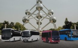 Otokar’ın ilk hidrojenli otobüsü Avrupa’da sergileniyor