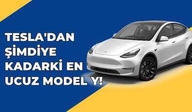 Tesla Model Y’nin uygun fiyatlı versiyonu satışa sunuldu