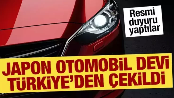 Otomobil devi Türkiye’den çekildi. Yüzlerce kişi işsiz kalacak