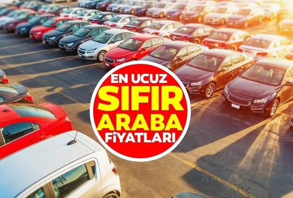 Türkiye’de En Ucuz Sıfır Otomobil Fiyatları Haziran 2024