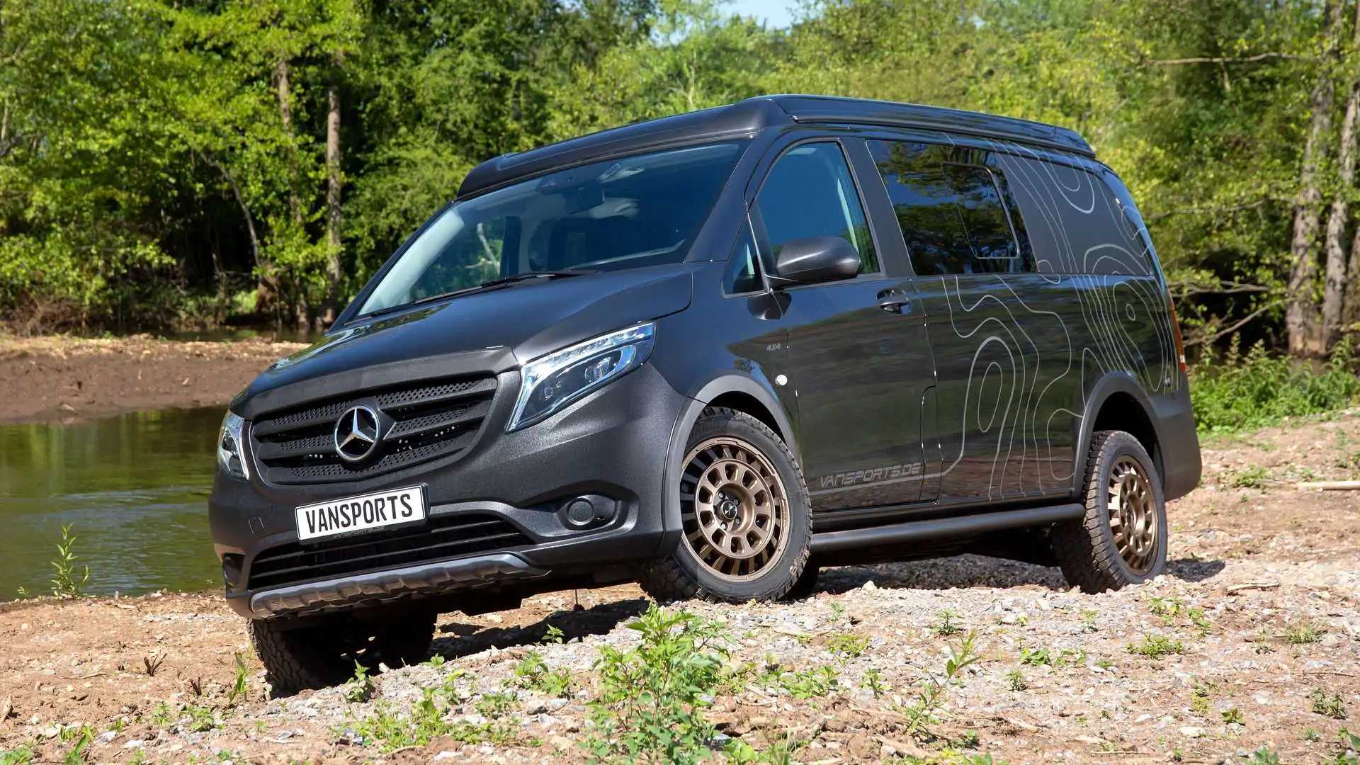 Mercedes Vito Transformed Into Adventure 4x4 Van By German Tuners